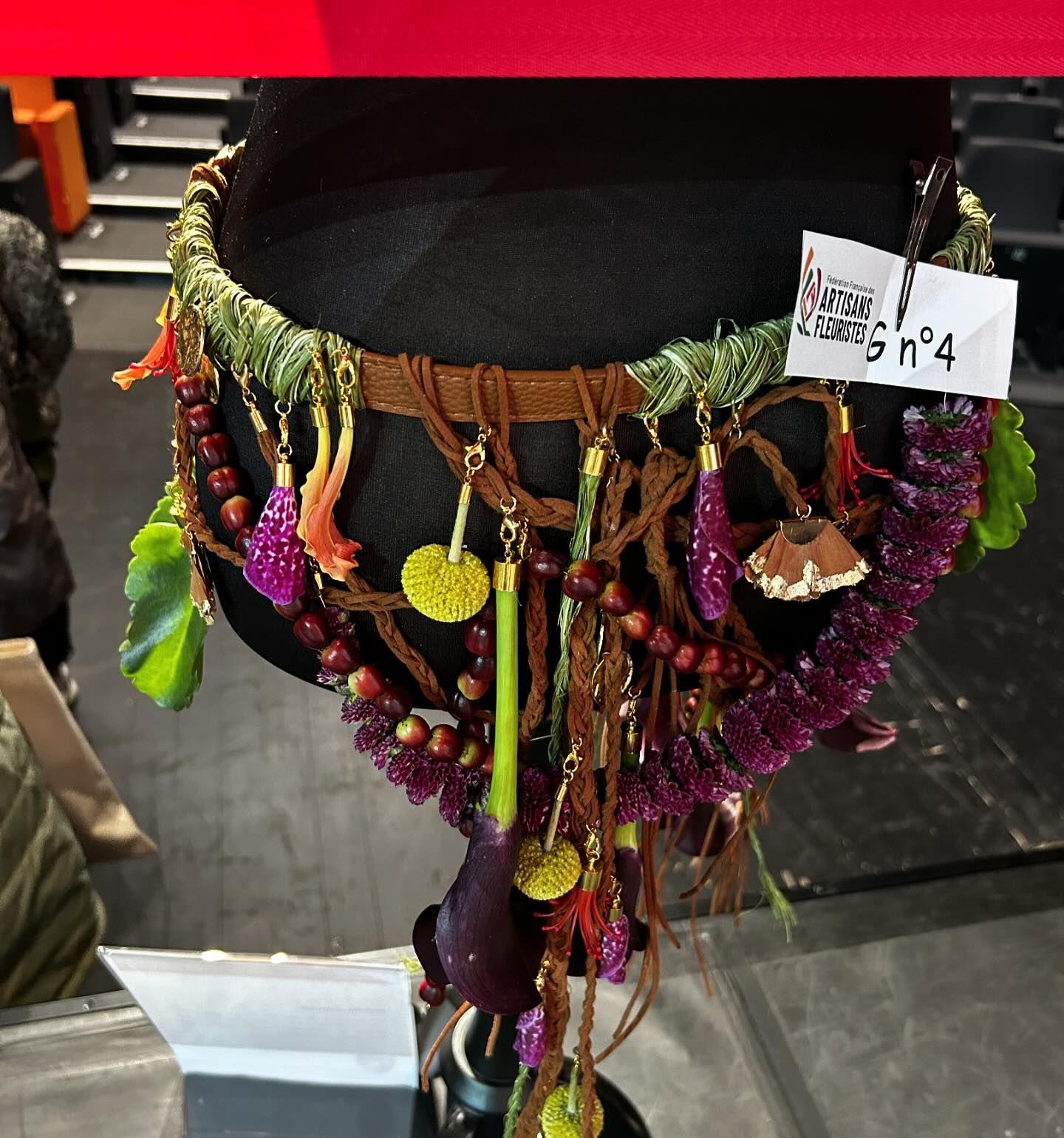 Gwendoline Bergeault remporte la Coupe de France des fleuristes